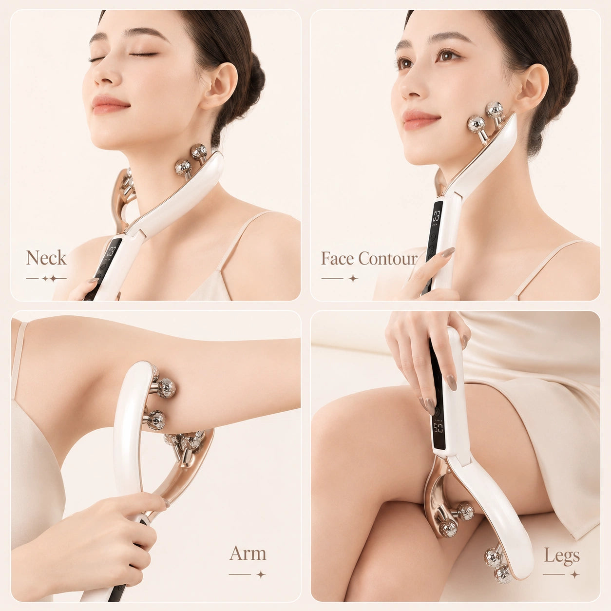 Viter® V-Roller Face Lifting Device