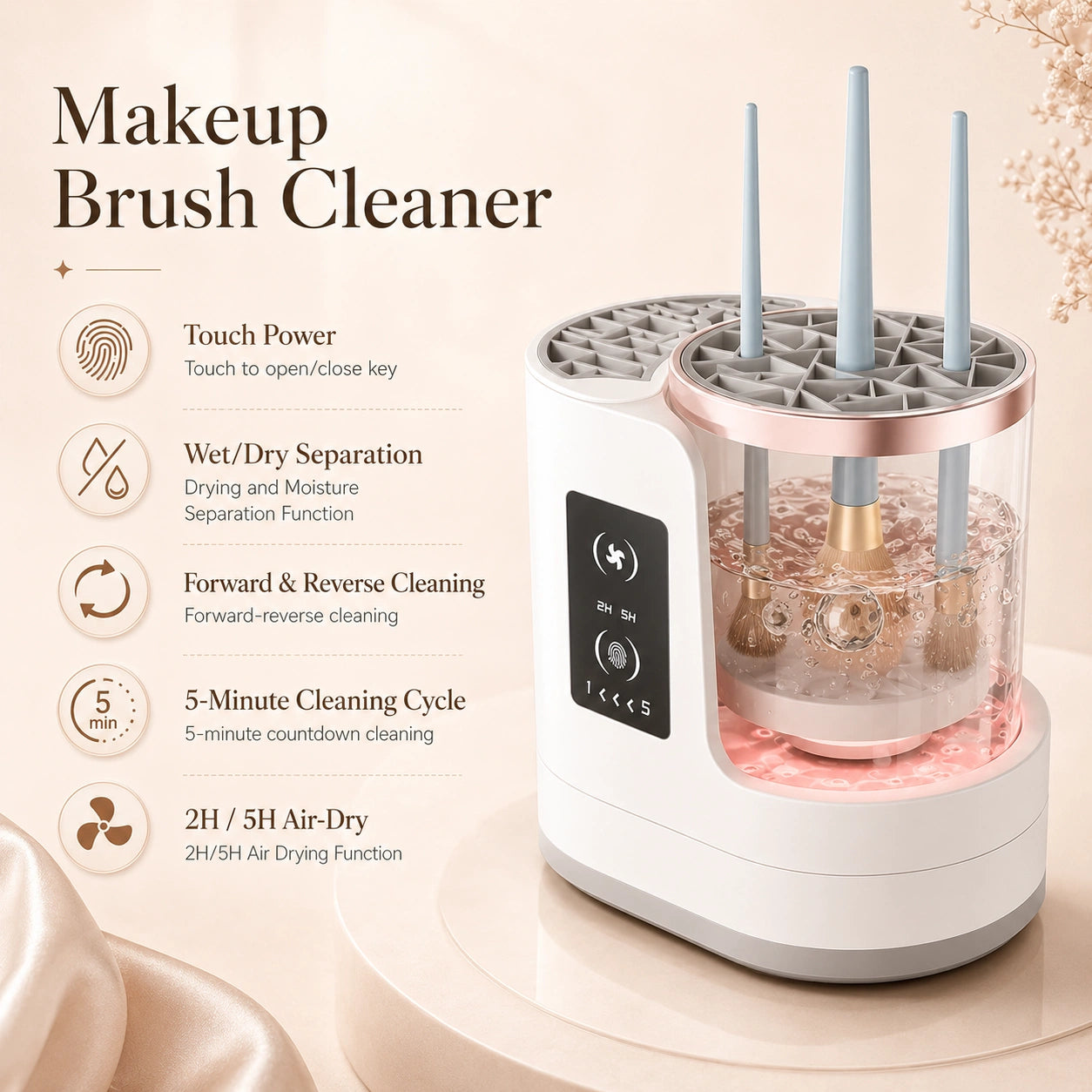 Viter® Electric Makeup Brush Cleaner