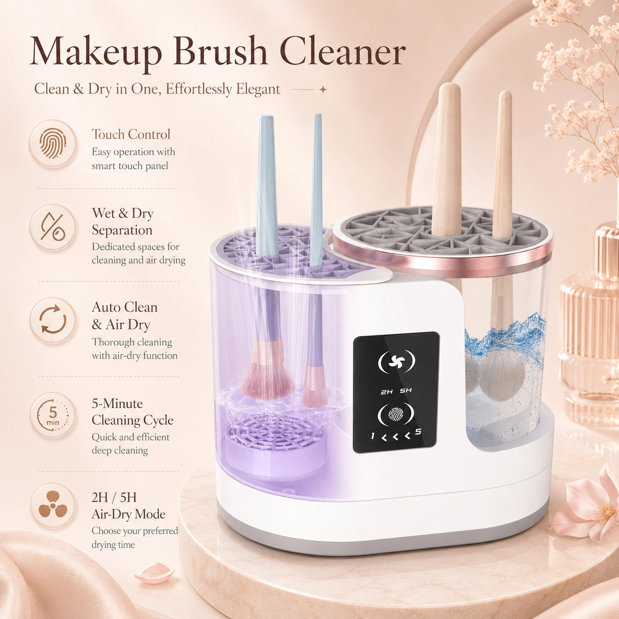 Viter® Electric Makeup Brush Cleaner