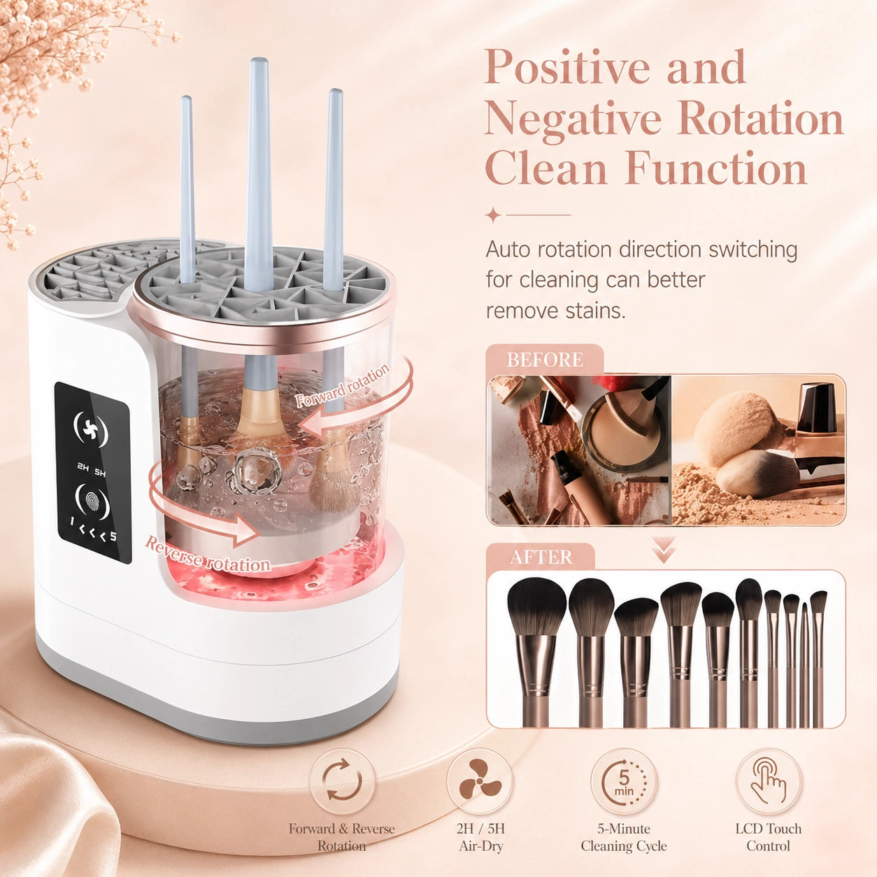 Viter® Electric Makeup Brush Cleaner