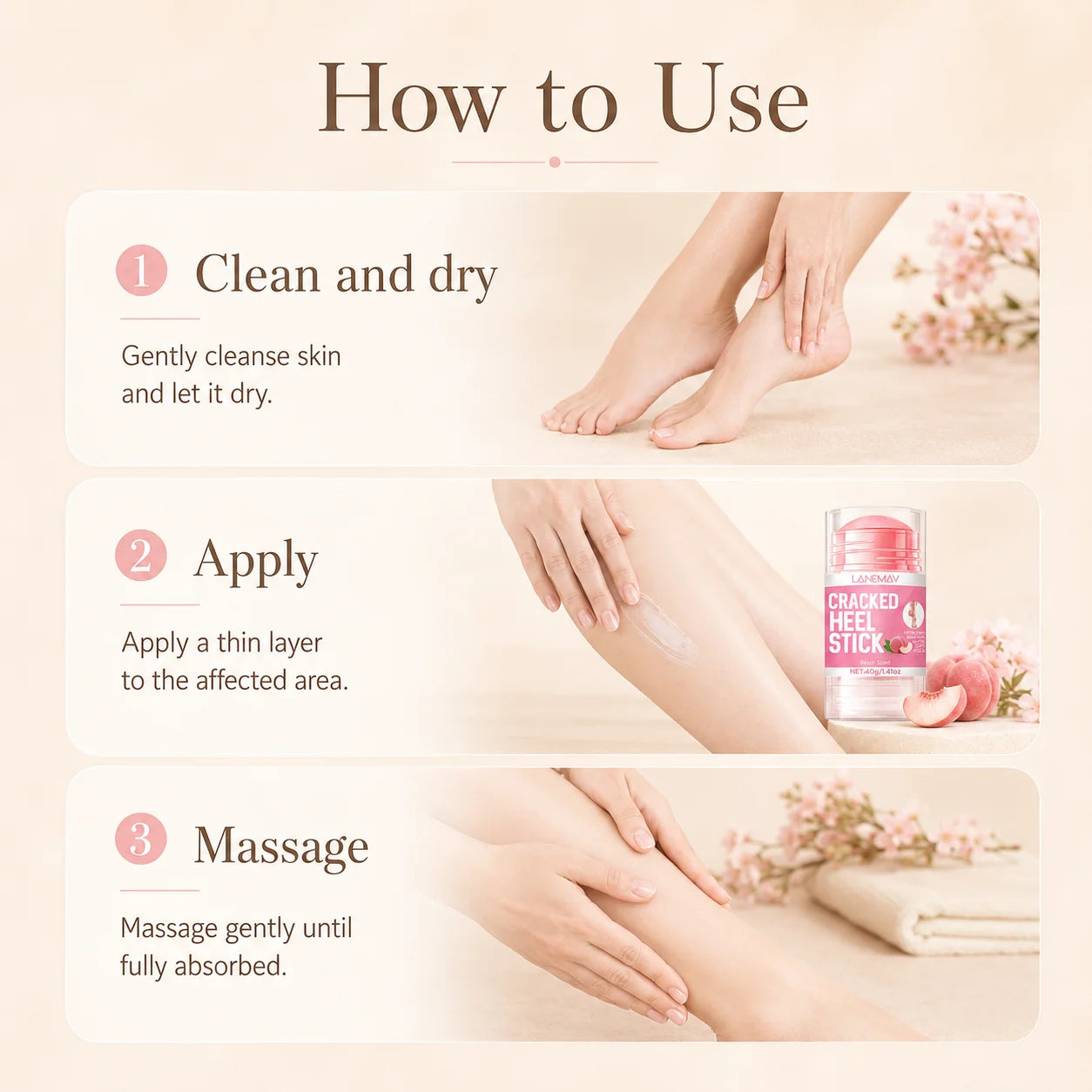 Foot Cream Moisturizing And Hydrating Heel