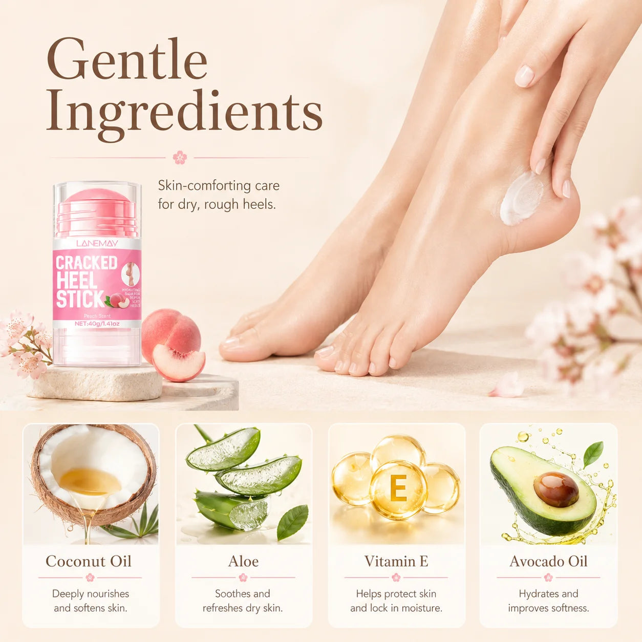 Foot Cream Moisturizing And Hydrating Heel