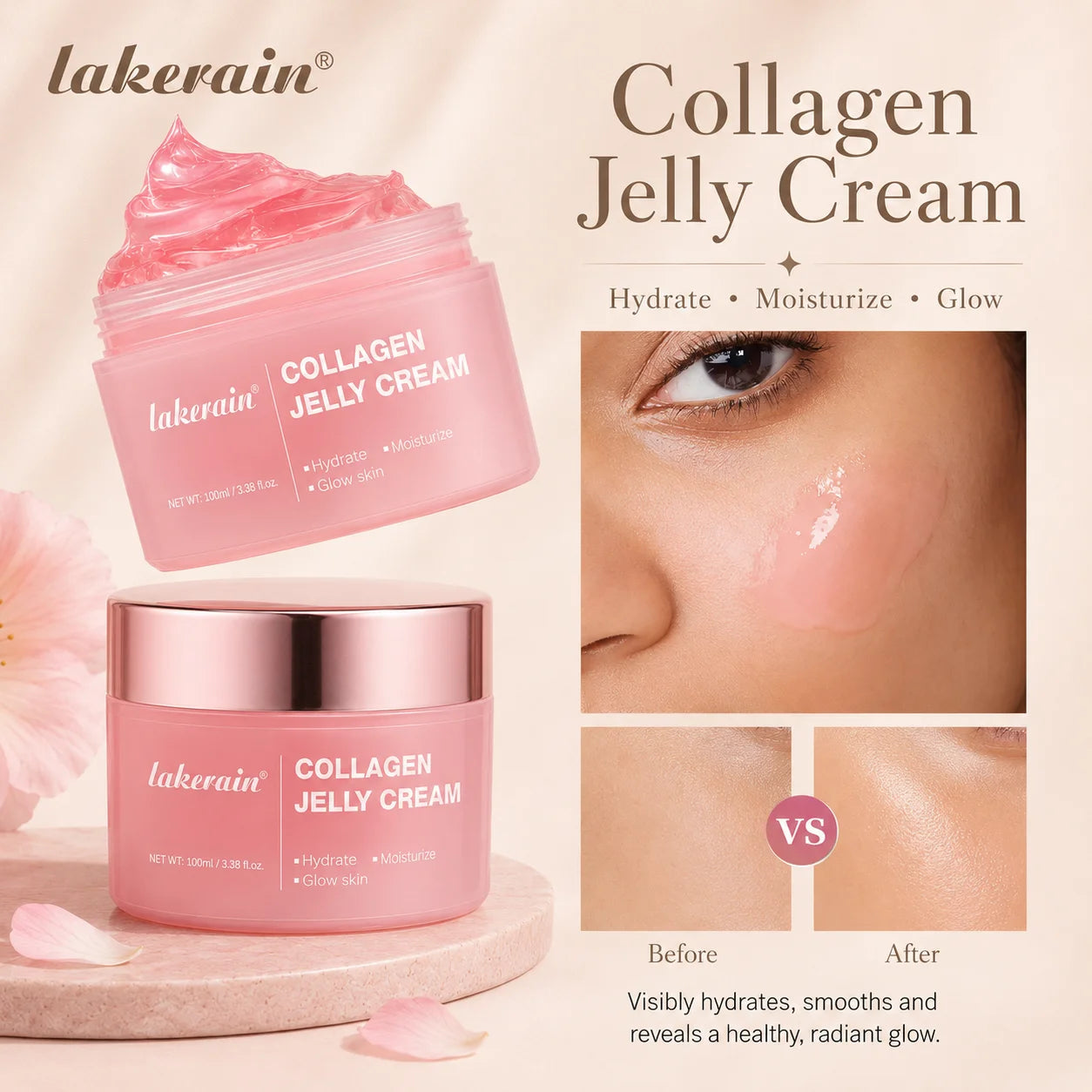 lakerain Collagen Jelly Cream