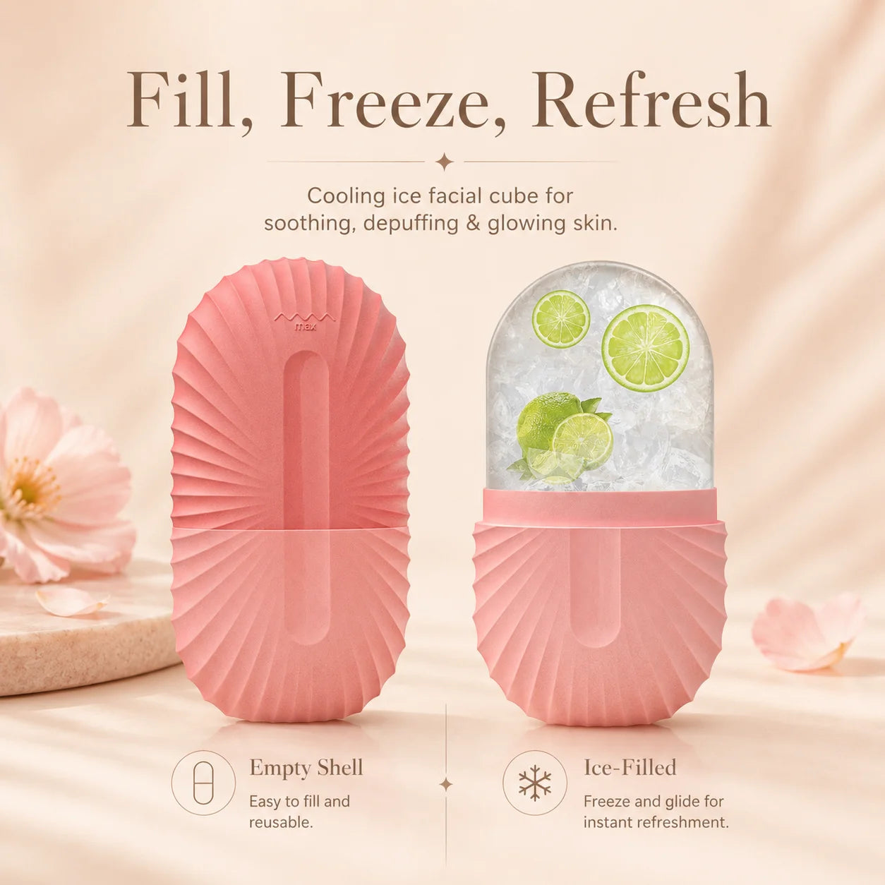Viter® Ice Face Roller