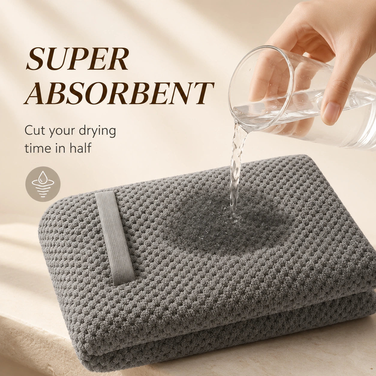 Coral Fleece Bath Towel